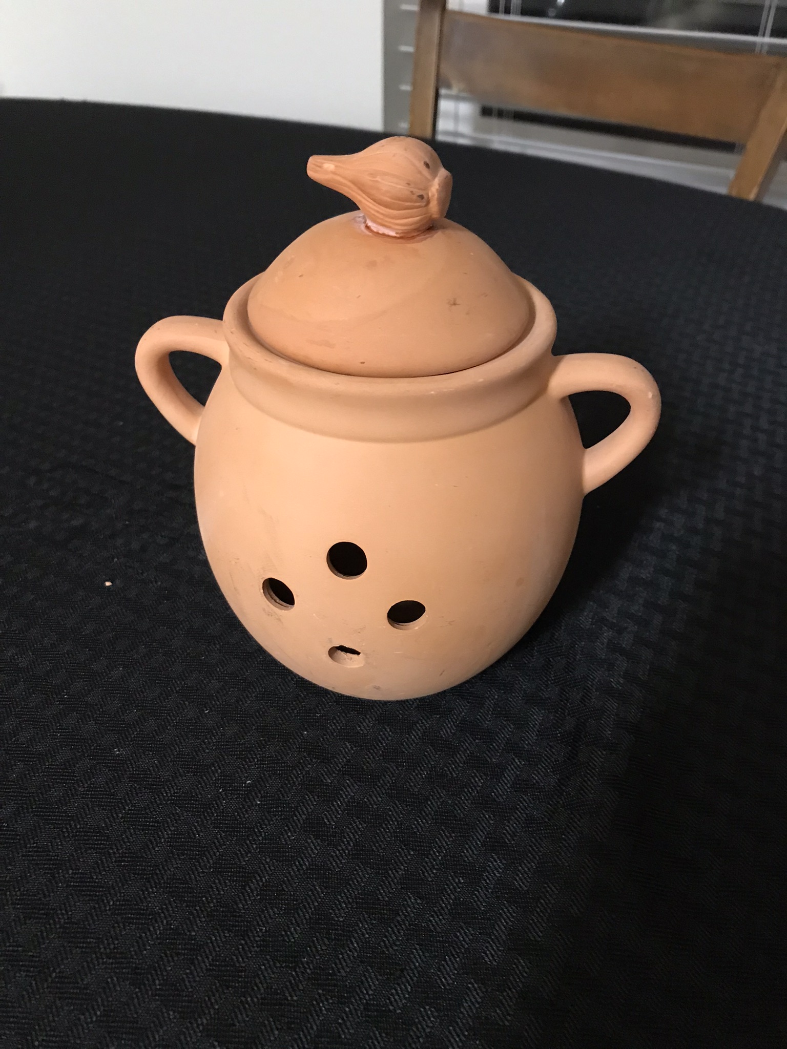 Unpainted jar